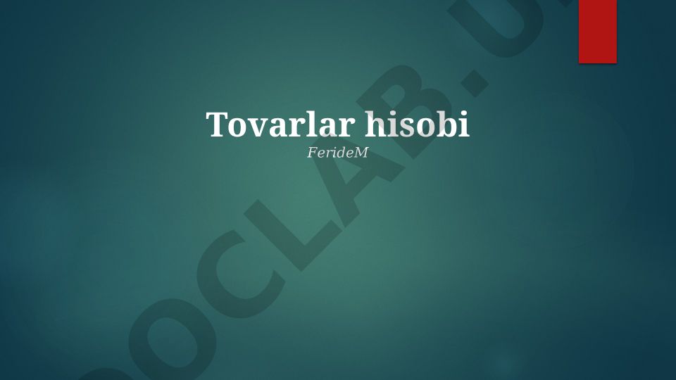 Inventarni boshqarish asoslari va strategiyalari