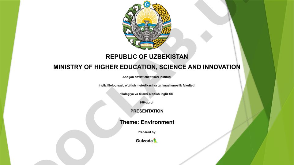 Environment