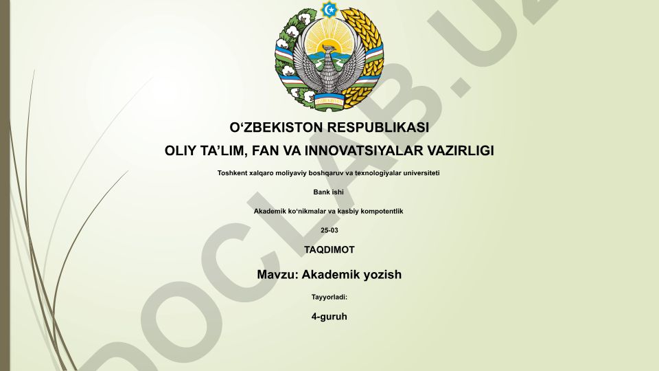 Akademik yozish