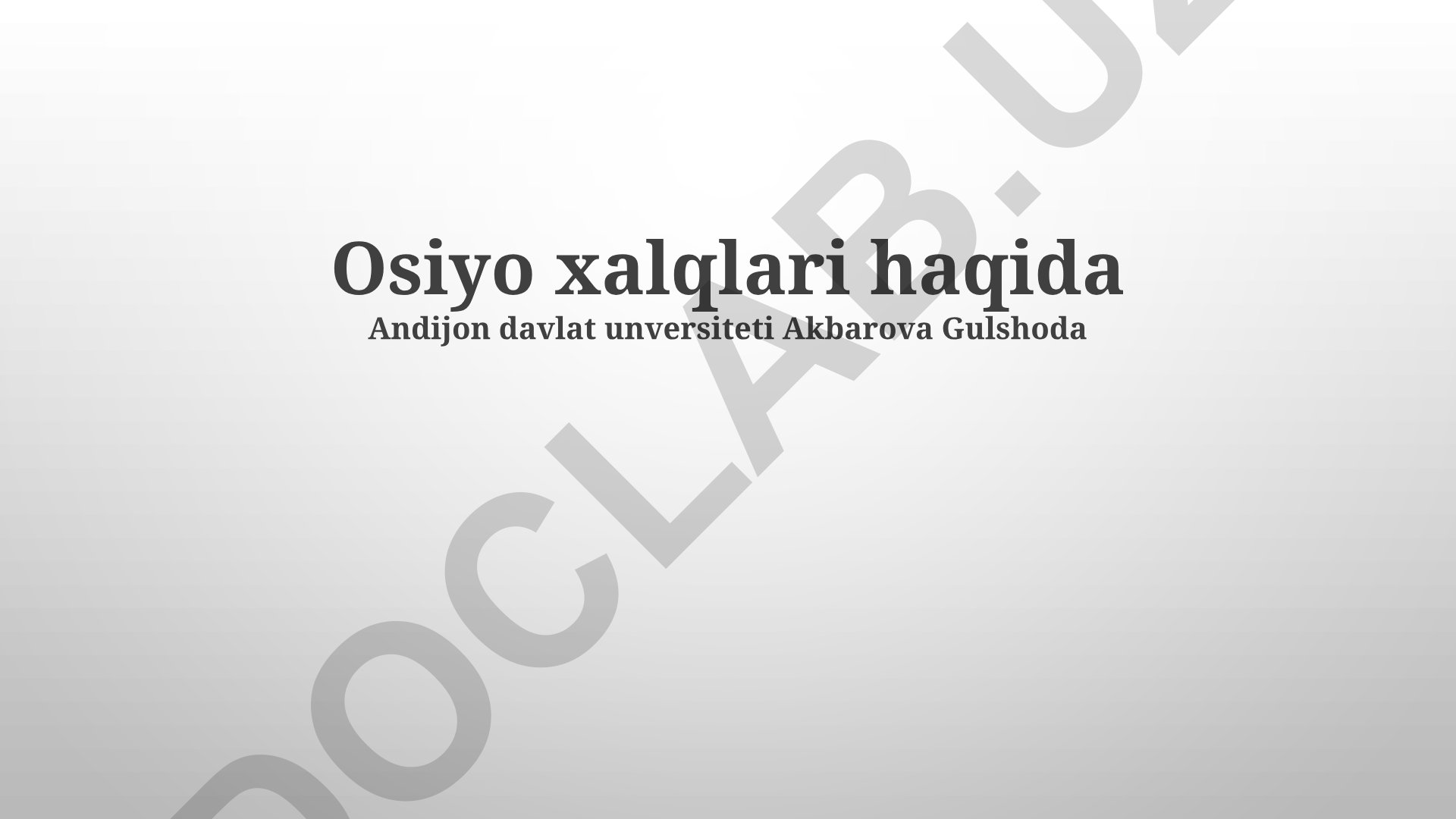 Osset madaniyati, tili va tarixi