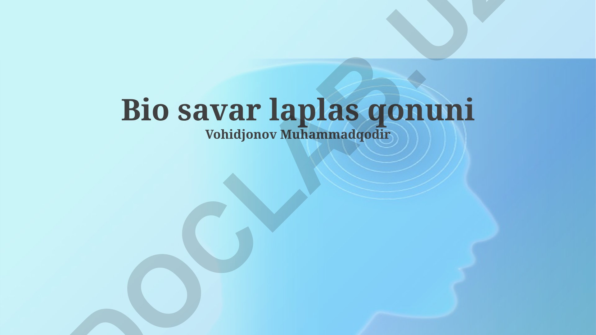 Bio-Savar qonuni va magnit maydonlarini hisoblash