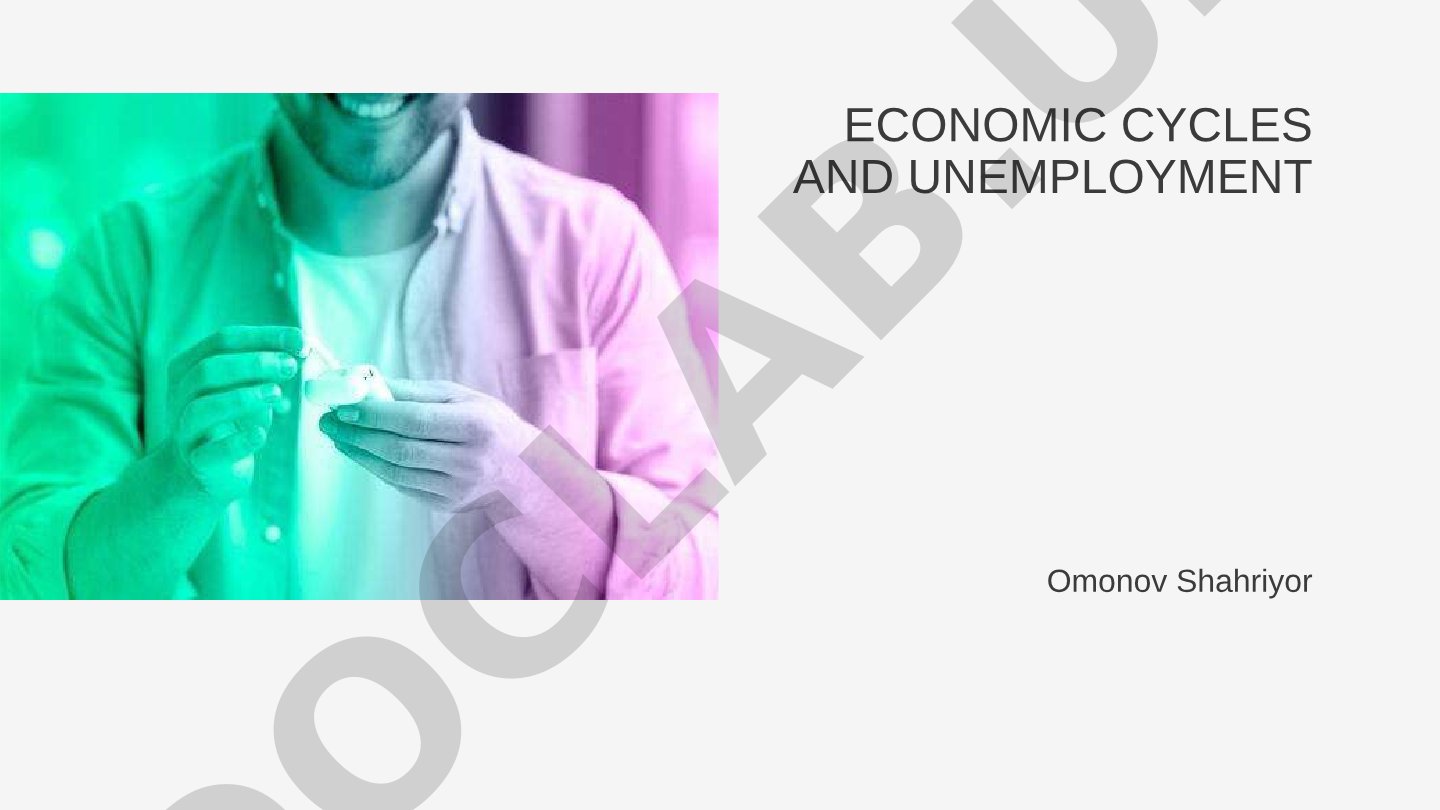 Economic Cycles and Unemployment