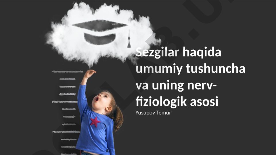 Sezgilar haqida umumiy tushuncha va uning nerv-fiziologik asosi
