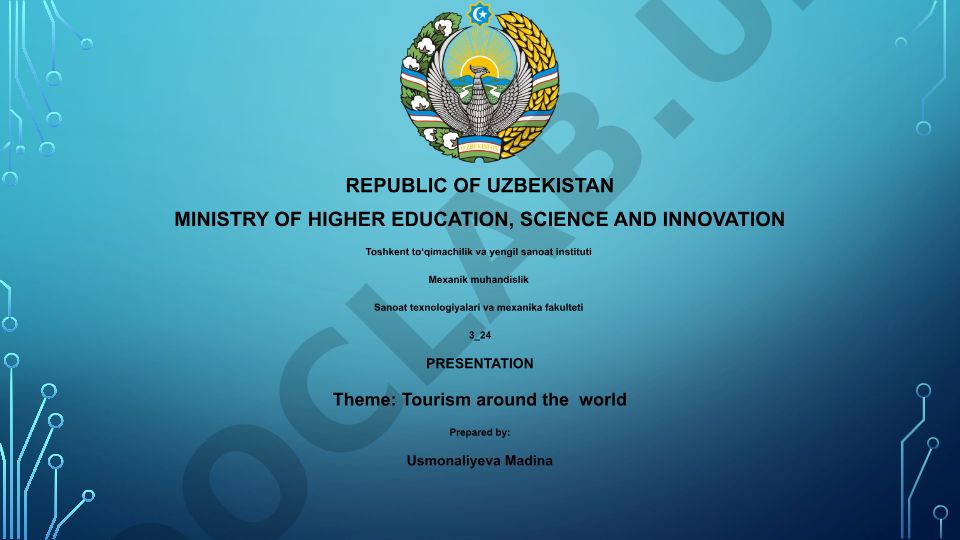 Tourism around the world
