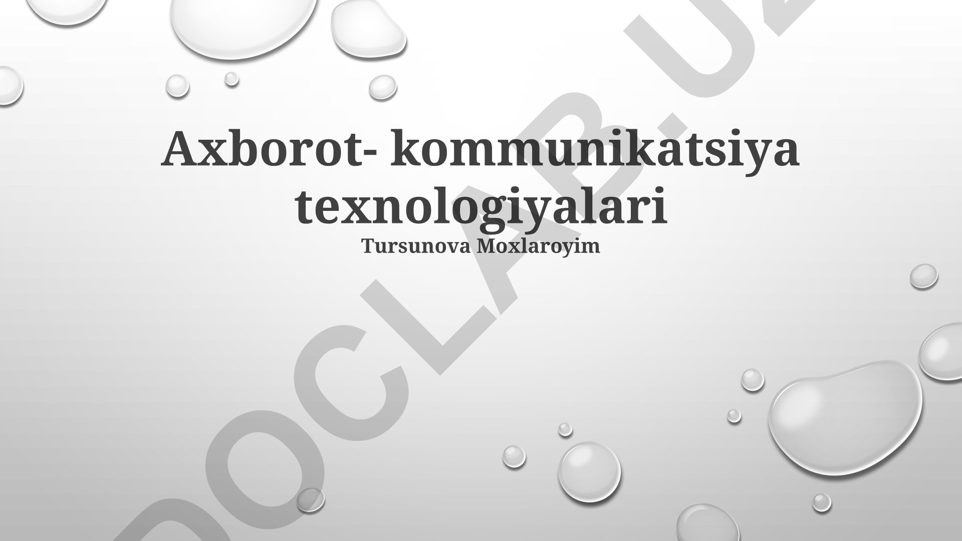 Axborot va Kommunikatsiya Texnologiyalari: Ta'rifi, Tarixi va Zamonaviy Qo'llanilishi