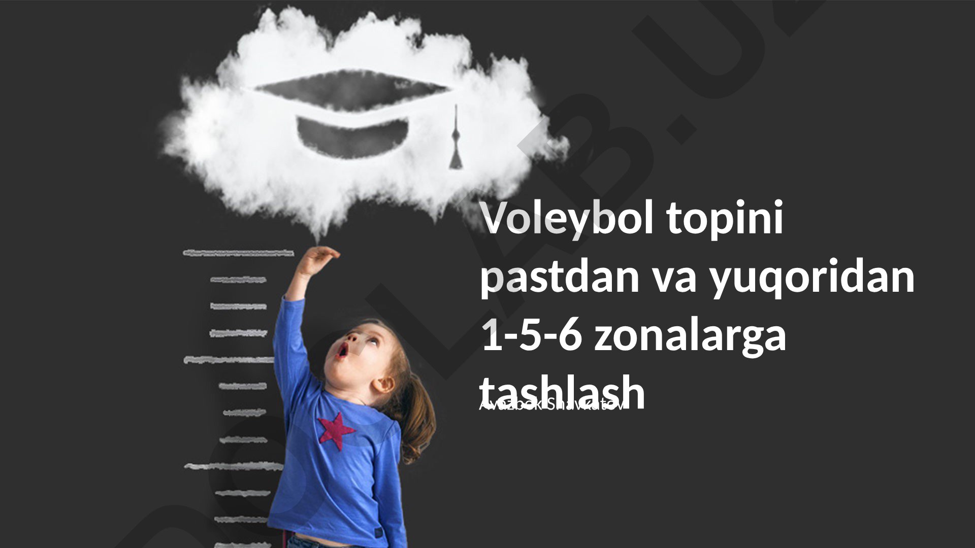 Voleybol topini pastdan va yuqoridan 1-5-6 zonalarga tashlash