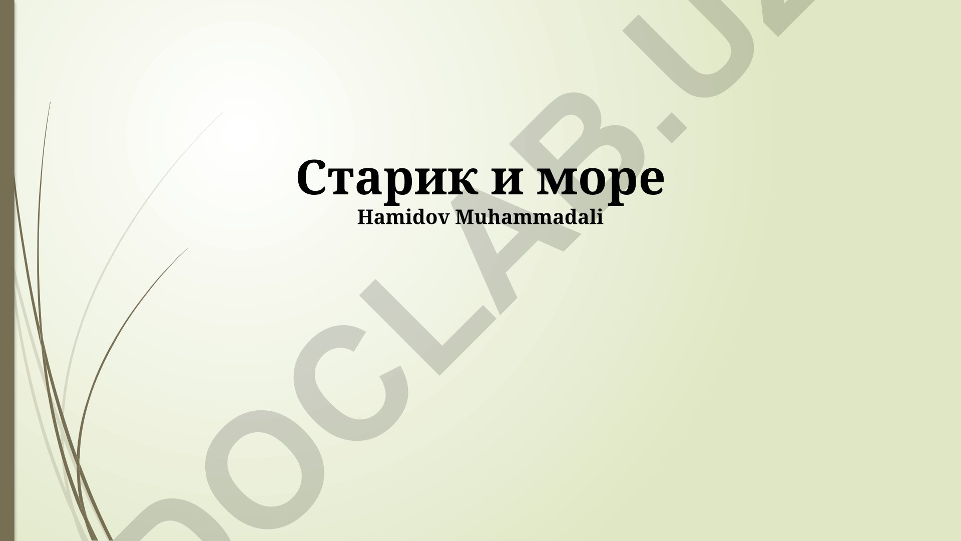 Старик и море: Символизм и темы