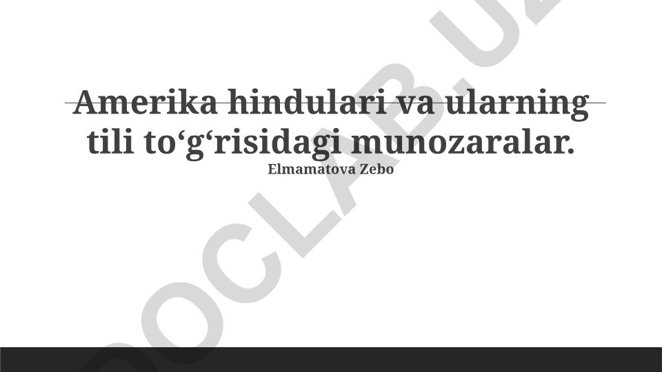 Amerika hindulari va ularning tili to'g'risidagi munozaralar