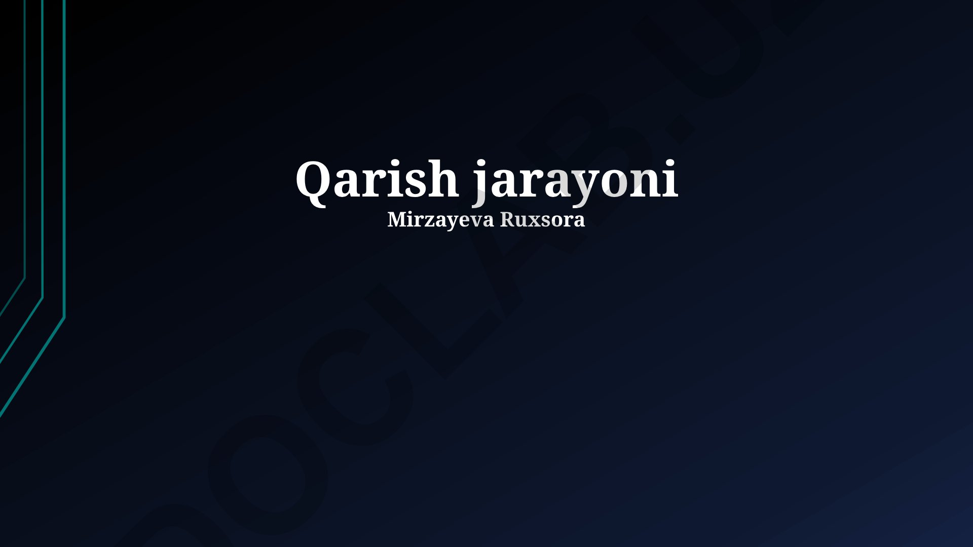 Qarish jarayoni mexanizmlari va sog'lom qarish strategiyalari