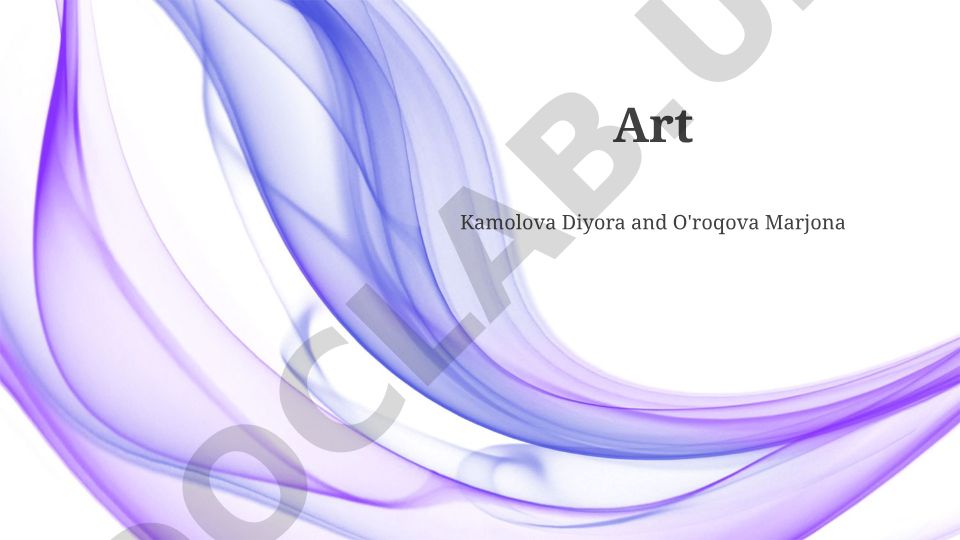 Defining Art: History, Elements, and Principles