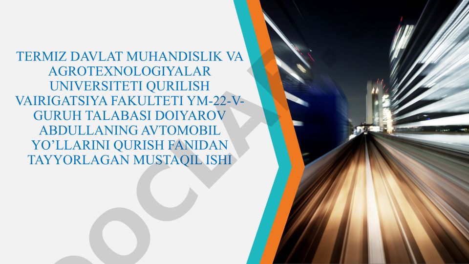Tayyor mahsulot sifatini nazorat qilish va qabul qilib olish