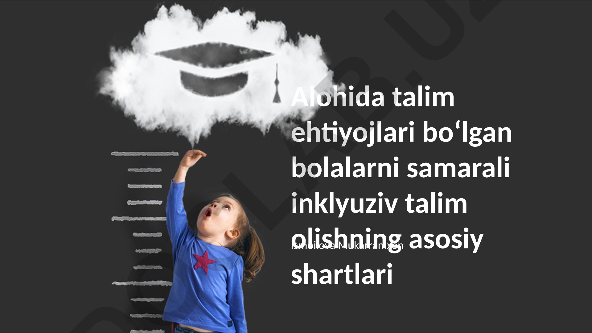 Maxsus ehtiyojli bolalar uchun inklyuziv ta'limning samarali shartlari