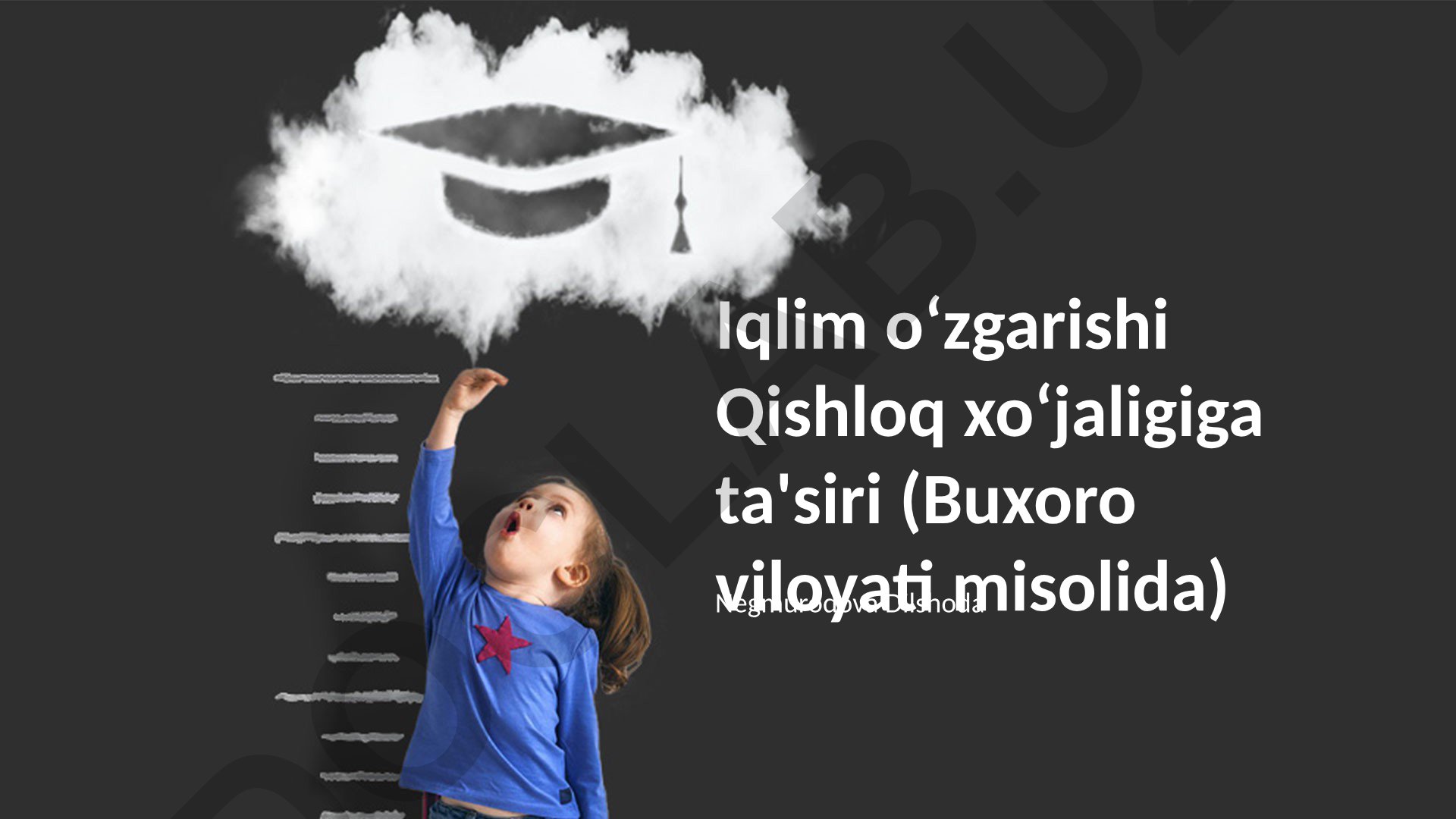 Iqlim oʻzgarishining Buxoro viloyati qishloq xoʻjaligiga taʼsiri