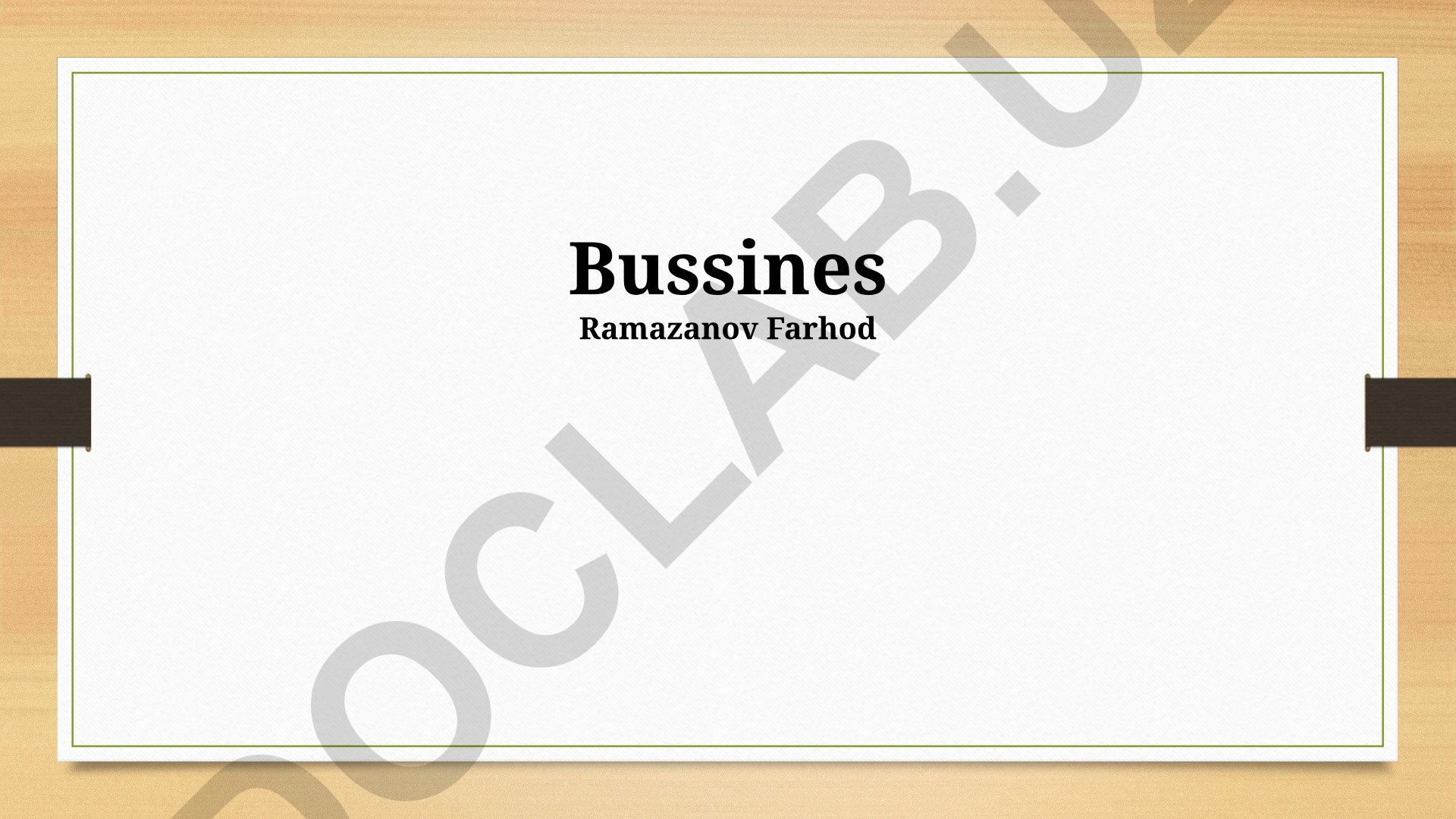 Business Opportunities and Strategic Planning Analysis