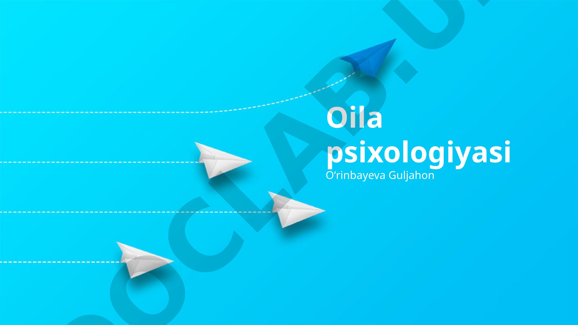 Oila psixologiyasi