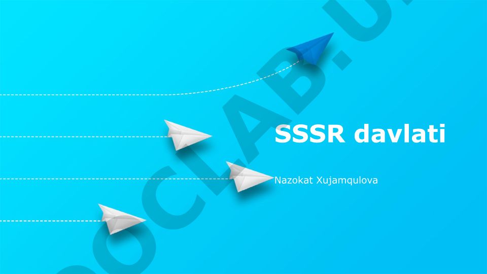 SSSR davlati: Sovet Ittifoqining ko'tarilishi va qulashi