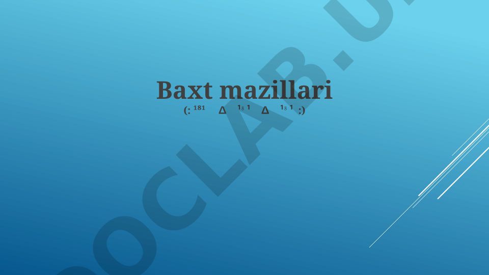 Baxt mazillari: Baxt fanı, tug'ilgan kun an'analari va tarixi