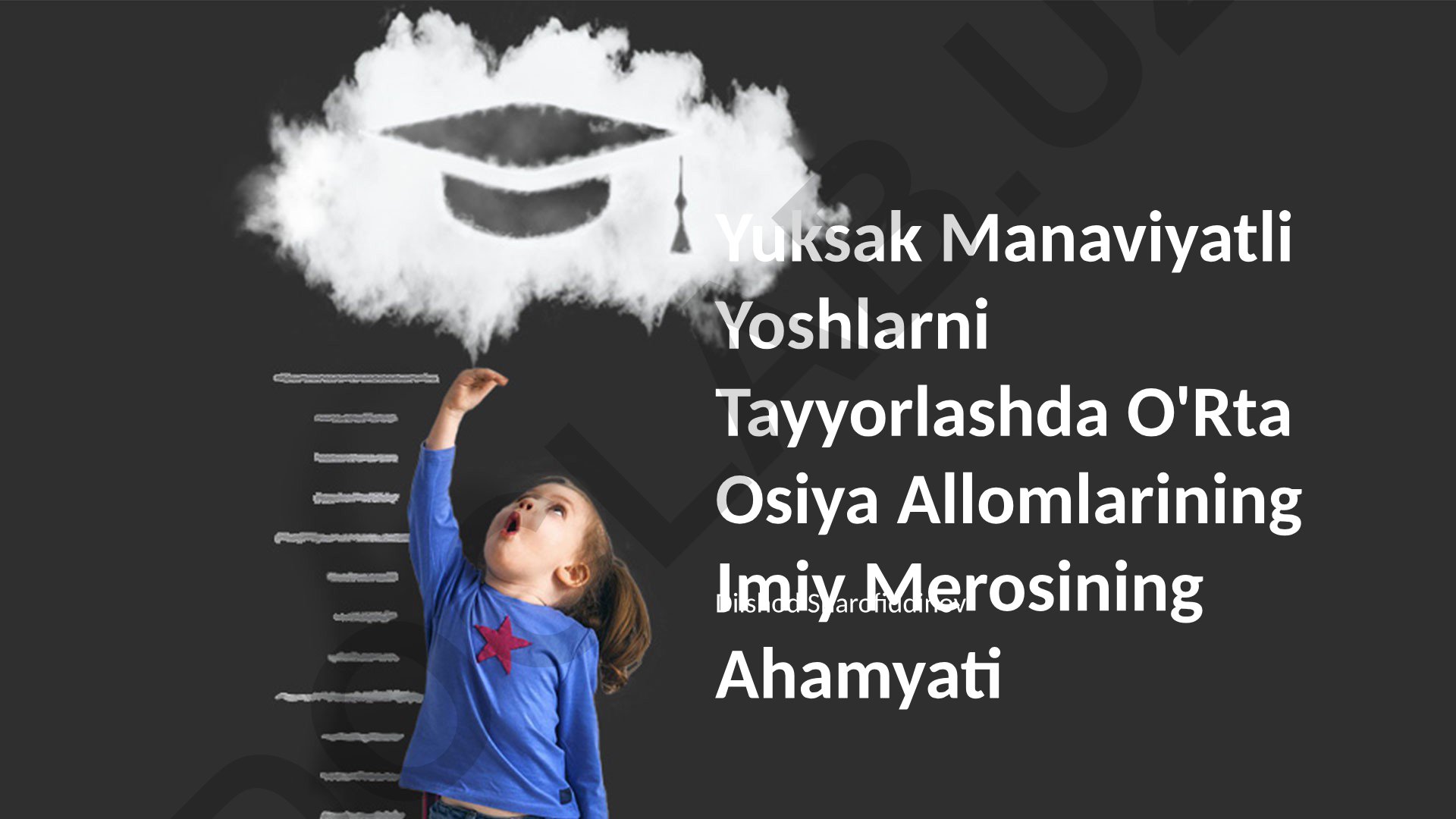 Yuksak manaviyatli yoshlarni tayyorlashda O'rta Osiya allomalarining ilmiy merosining ahamiyati