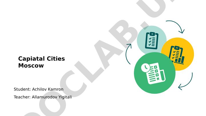 Capital Cities Moscow