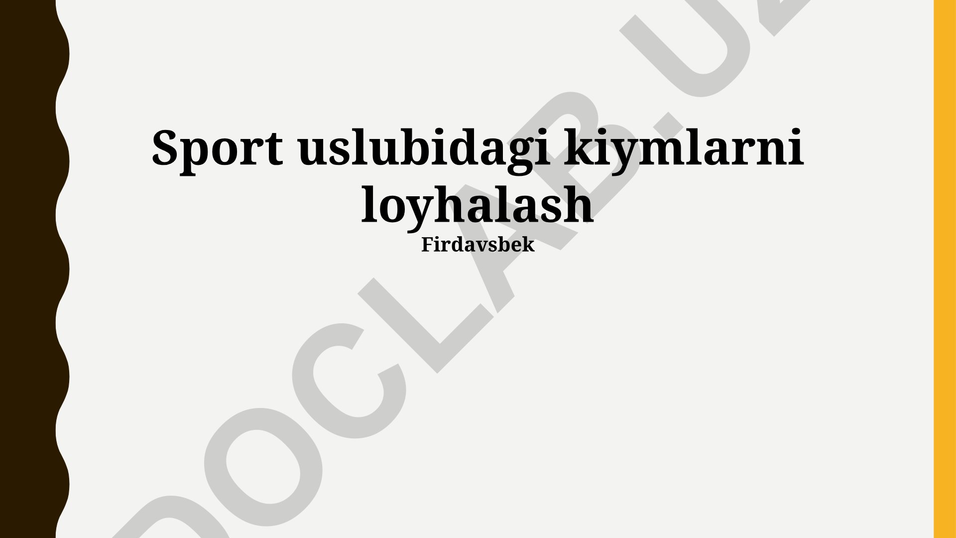 Sport kiyimlarini loyihalash: materiallar, texnologiyalar va funktsionallik
