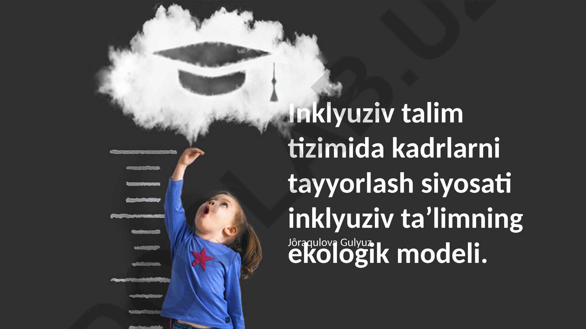 Inklyuziv ta'lim tizimida kadrlarni tayyorlash siyosati va ekologik model