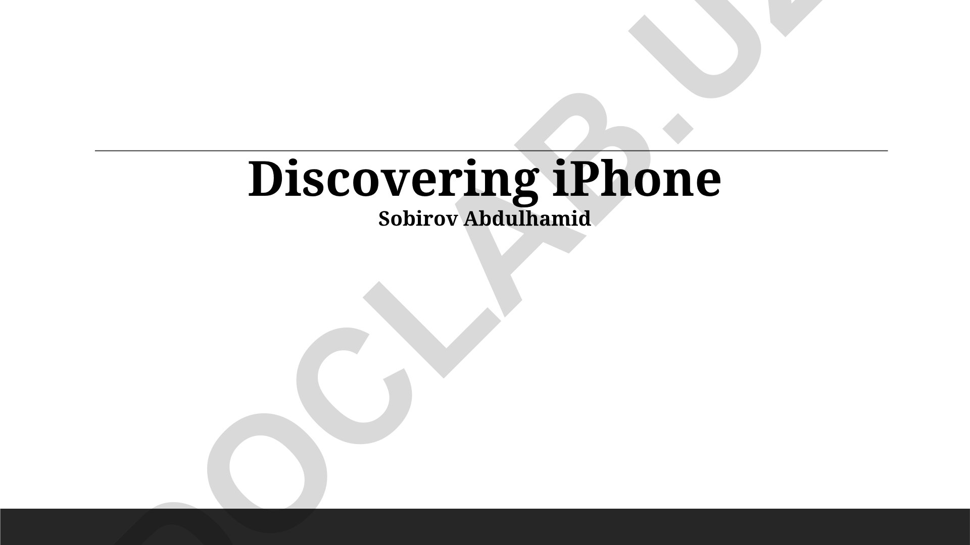 iPhone yaratilishi, ta'siri va texnologik rivojlanishi