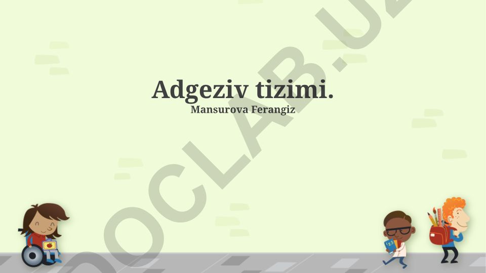Yelim tizimining turlari, xususiyatlari va qo'llanilishi