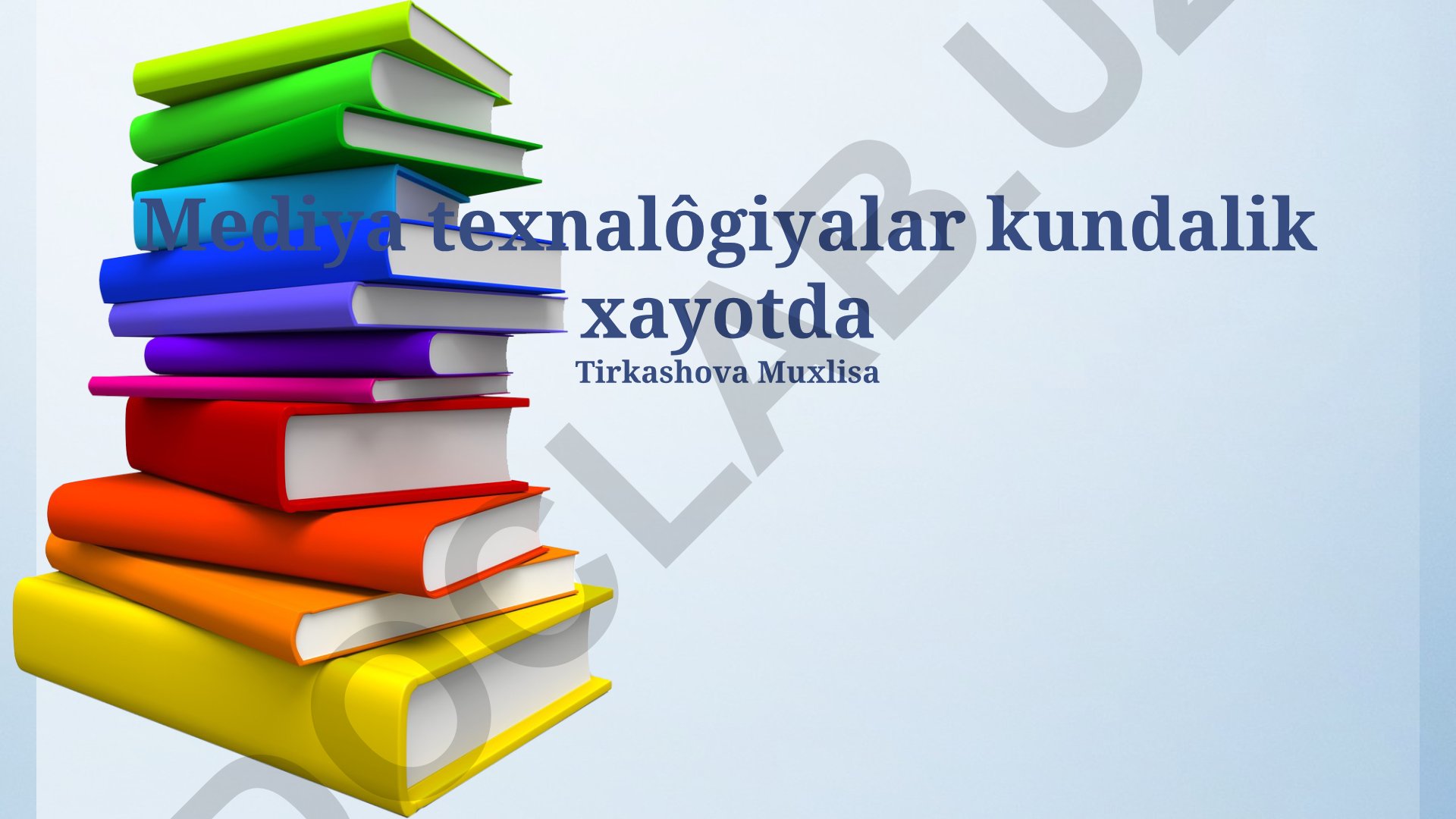 Media texnologiyalarining kundalik hayot va biznesdagi ta'siri