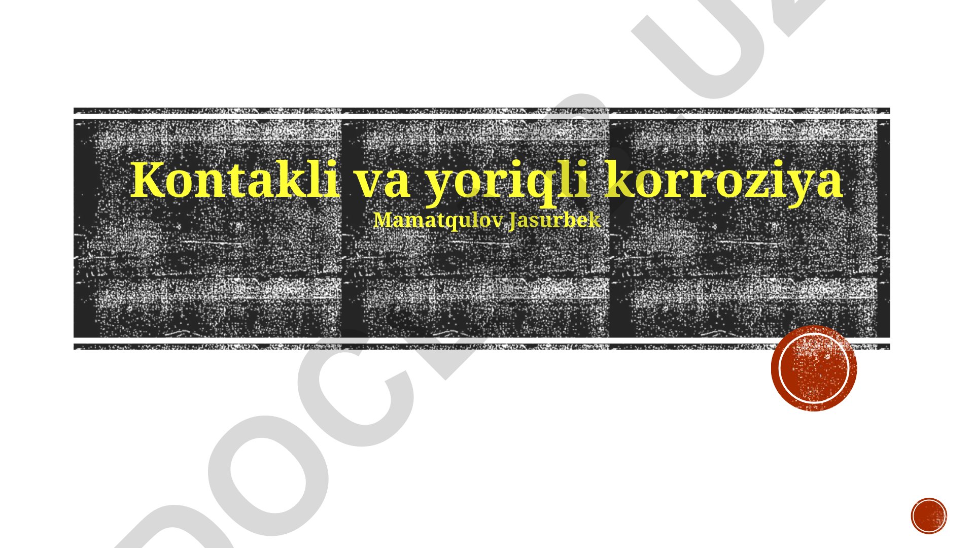 Kontakt va yoriq korroziyasi mexanizmlari va oldini olish