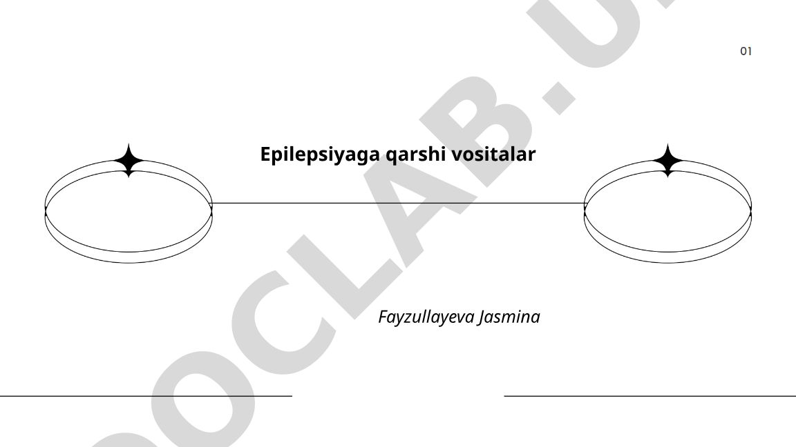 Epilepsiyaga qarshi vositalar va pediatrik stomatologiyada anestetiklar
