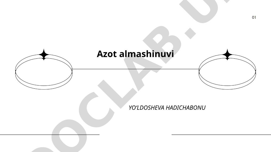Azot almashinuvi: umumiy tushunchalar va jarayonlar