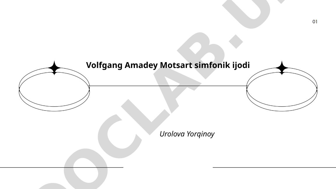 Volfgang Amadey Motsart simfonik ijodi