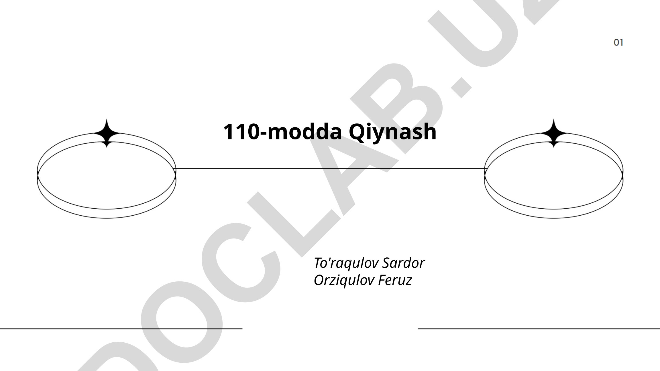 110-modda (Qiynash) — taʼrif, jinoyat tarkibi va jinoiy javobgarlik