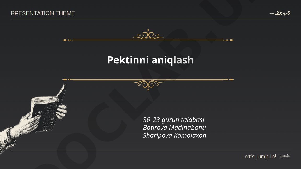 Pektin miqdorini aniqlash usullari
