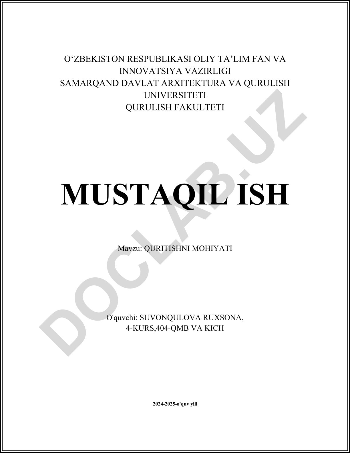 Quritishning mohiyati va tarixi