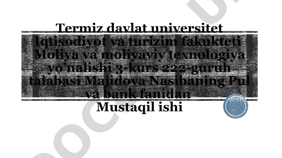Valyuta, foiz va inflyatsiya risklari