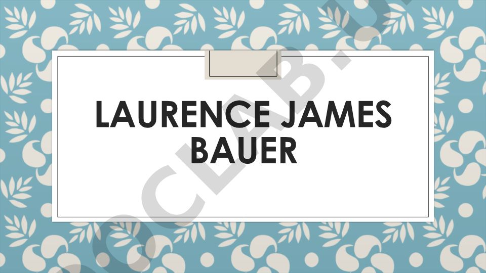 Laurence James Bauer: British linguist and morphology expert