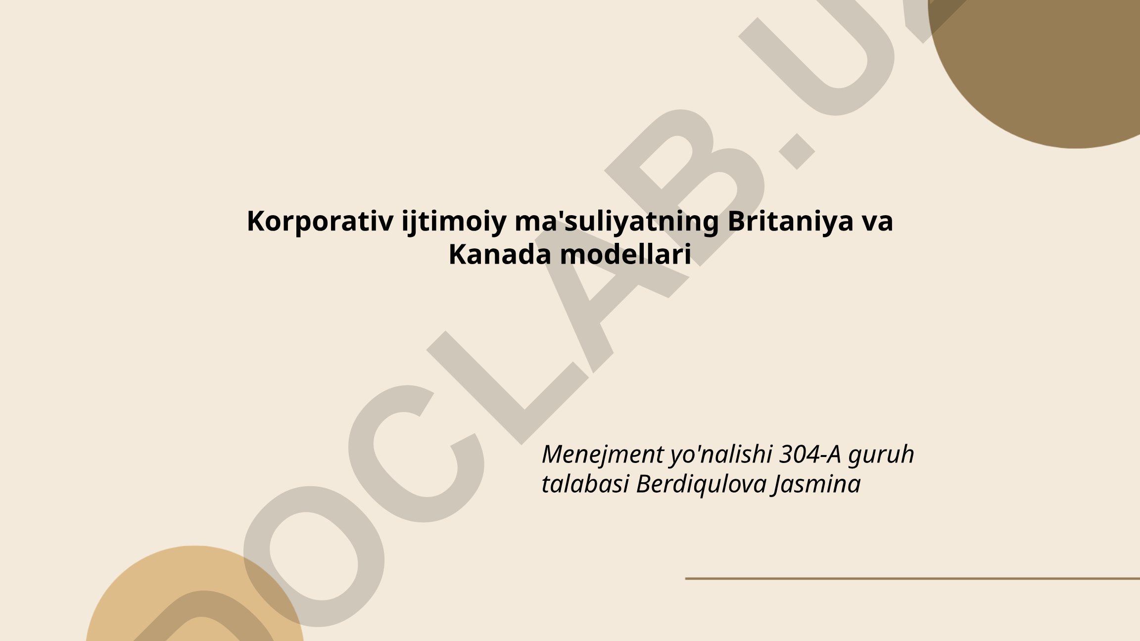 Korporativ ijtimoiy ma'suliyatning Britaniya va Kanada modellari