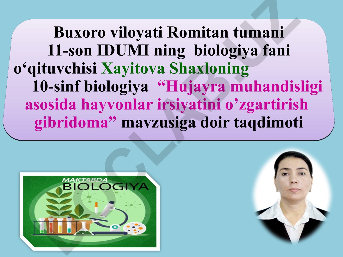 Hujayra muhandisligi asosida hayvonlar irsiyatini o'zgartirish gibridoma