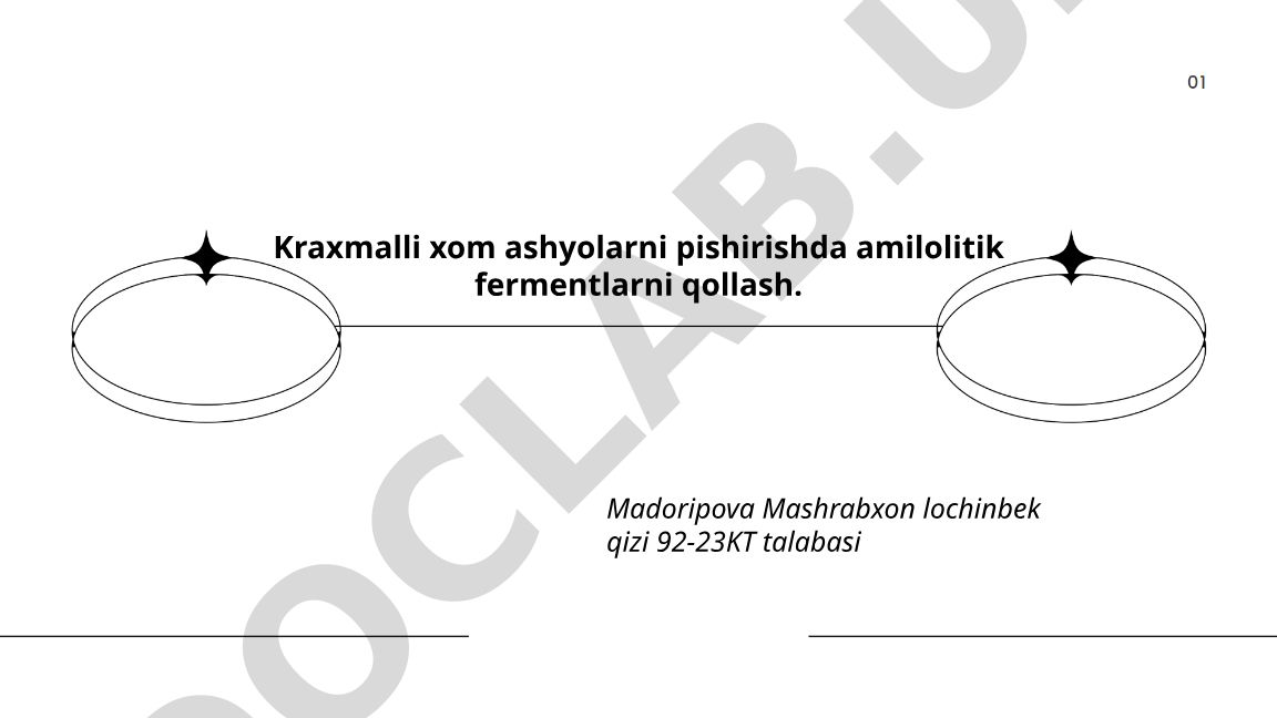 Kraxmalli xom ashyolarni pishirishda amilolitik fermentlarni qo'llash