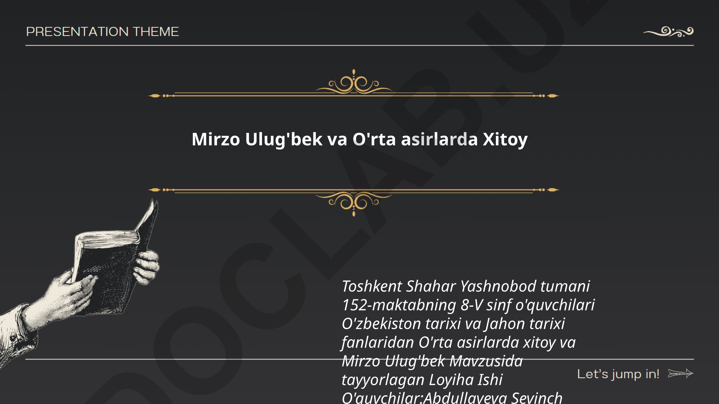 Mirzo Ulug'bek va O'rta asirlarda Xitoy astronomiyasi taqqoslamasi
