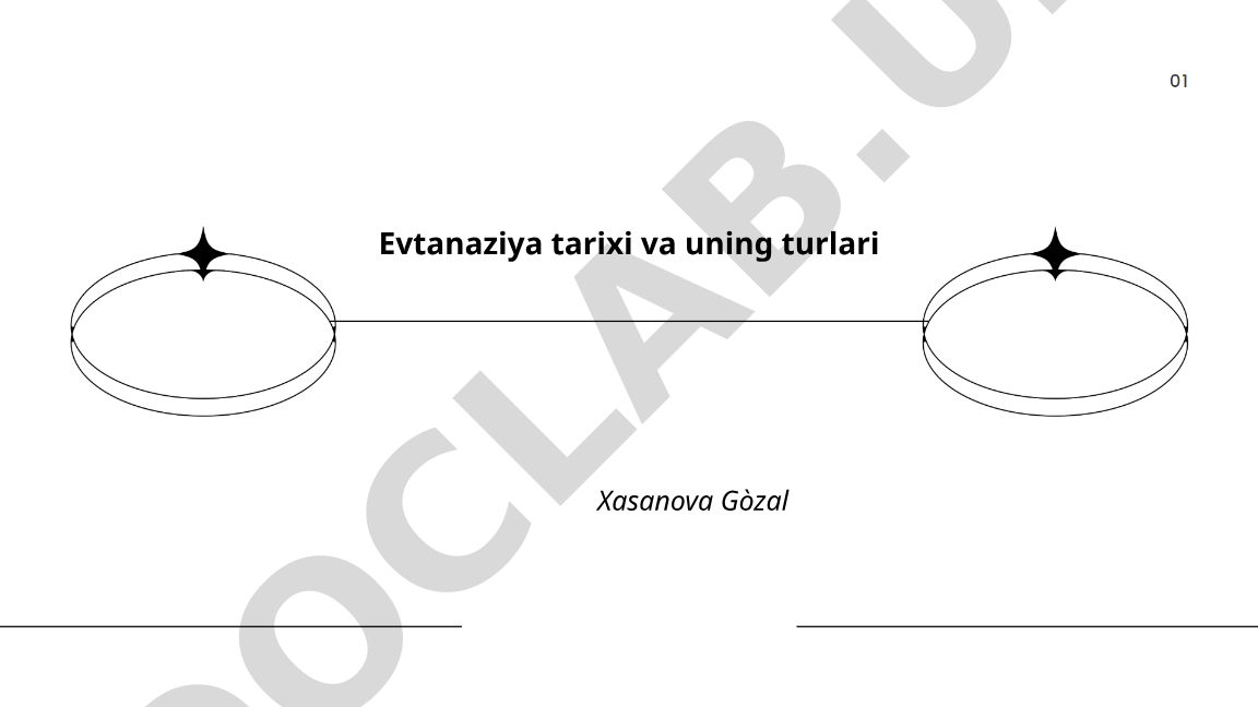 Evtanaziya tarixi va uning turlari