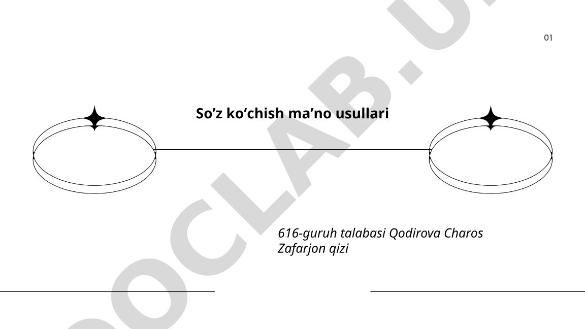 So'z ko'chish ma'no usullari