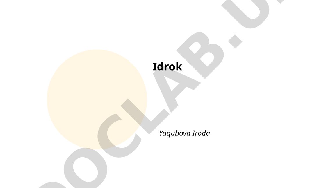 Idrokning taʼrifi, mohiyati va psixologik asoslari