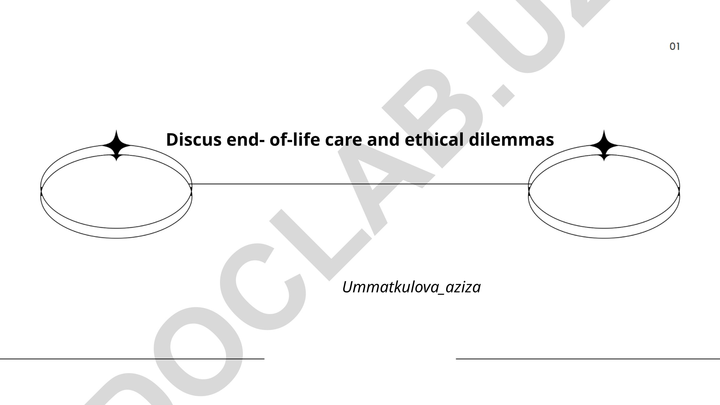 Oxirgi hayotda palliativ g'amxo'rlik va axloqiy dilemmalar