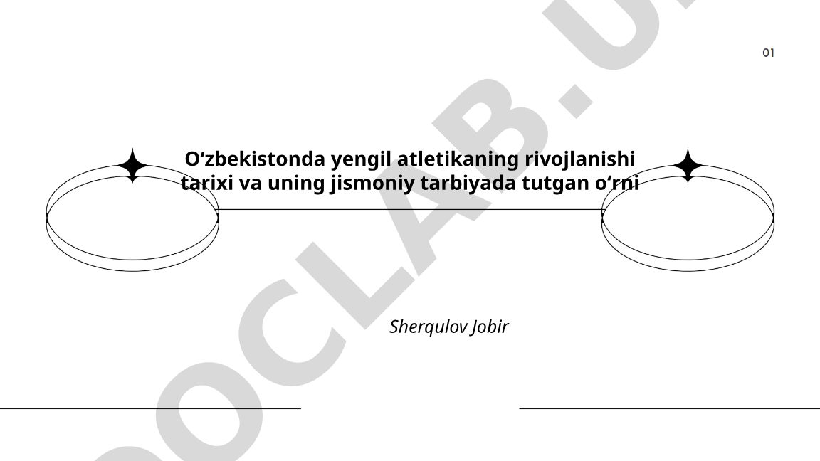 Oʻzbekistonda yengil atletikaning rivojlanishi tarixi va uning jismoniy tarbiyada tutgan oʻrni