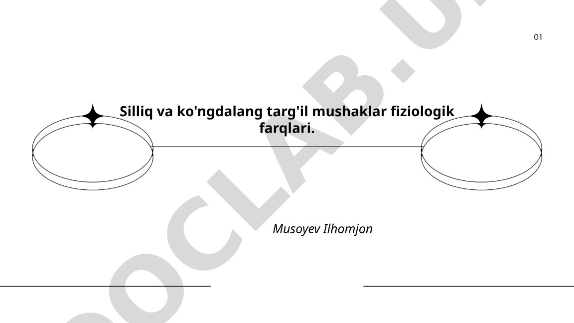 Silliq va ko'ngdalang targ'il mushaklar fiziologik farqlari