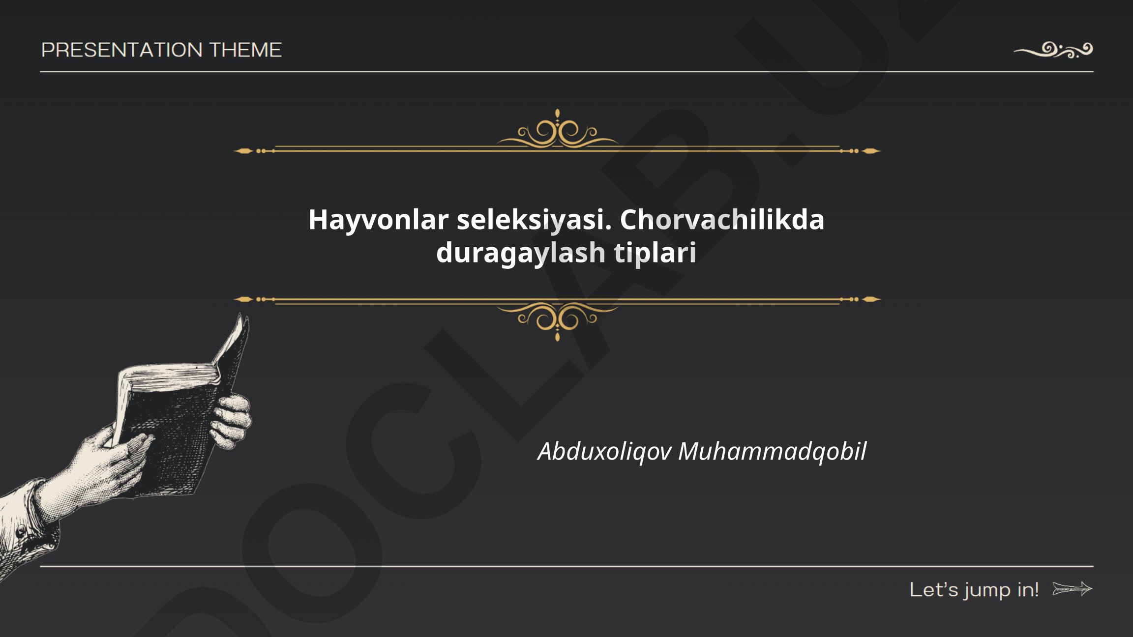 Hayvonlar seleksiyasi va chorvachilikda duragaylash tiplari