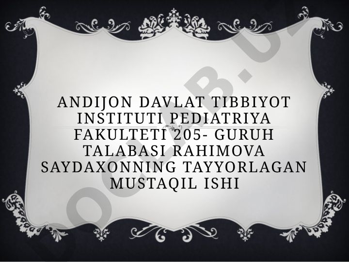 Tibbiy muolajalarga rozilik masalasi