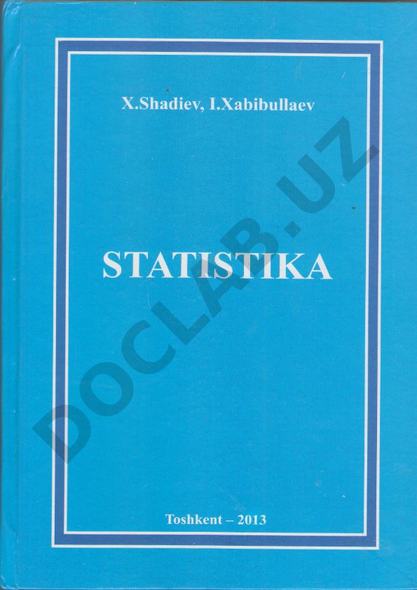 Статистика дарслиги